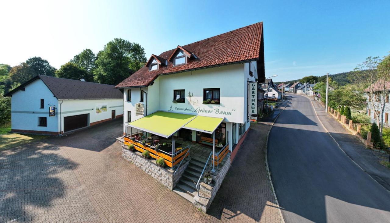 Rennsteighotel Gruener Baum Schmiedefeld am Rennsteig Exterior foto